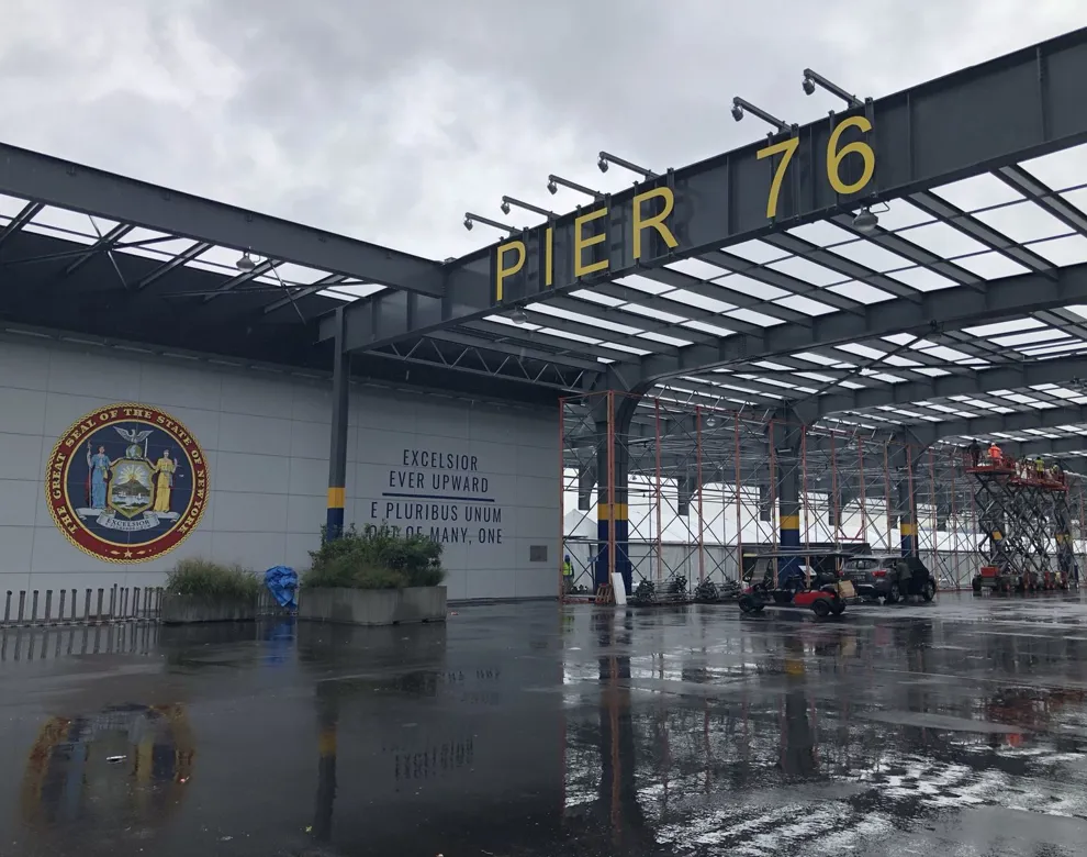 Pedestrian Railing Made with Kee Klamp